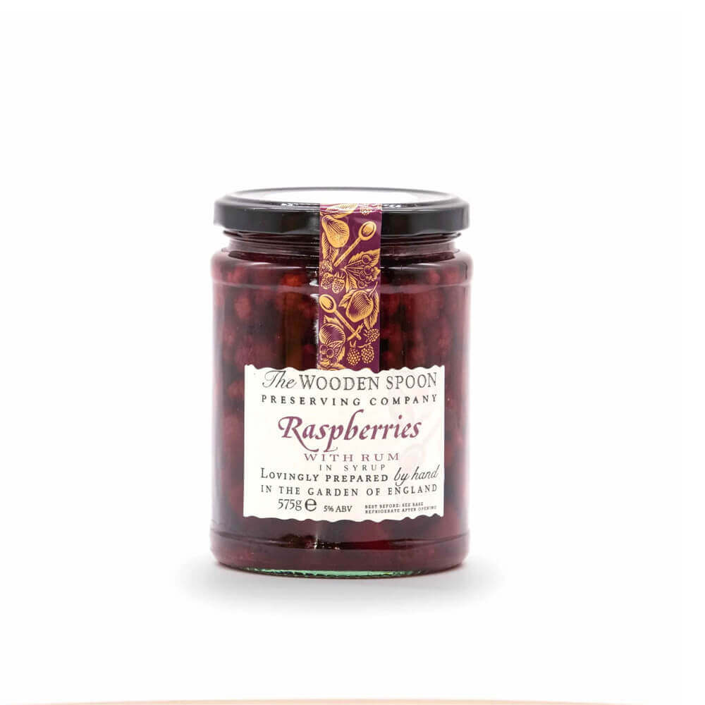 Wooden Spoon Raspberries With Rum In Syrup 475g